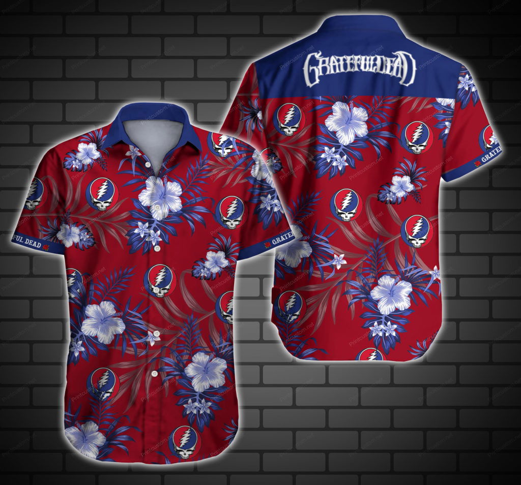 Grateful Dead Logo Hawaiian Shirt Ver 131