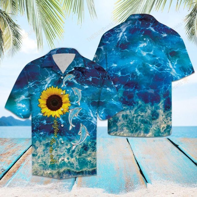 Dolphin You Are My Sunshine Hawaiian Shirt Ver 422