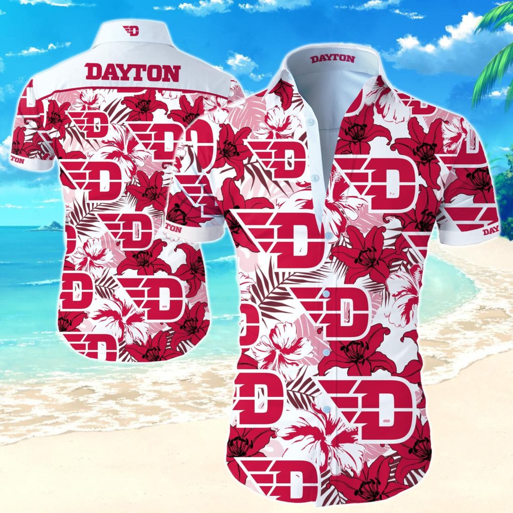 Dayton Flyers Hawaiian Shirt Ver 483