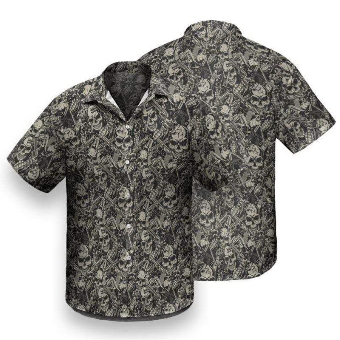 Gun Lover CollectionHawaiian Shirt Ver 452