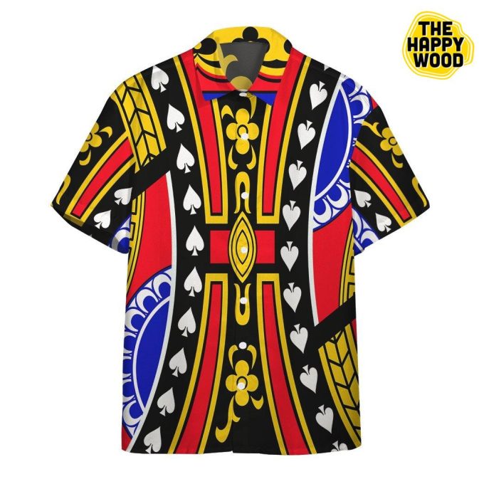 King Of Spades David 3D Hawaiian Shirt Ver 105