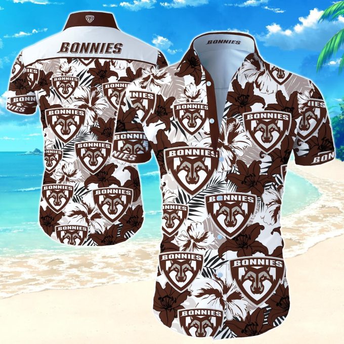 St Bonaventure Bonnies Hawaiian Shirt Ver 479