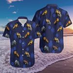 Amazing JP Navy Unisex Hawaiian Aloha Shirts #021220dh