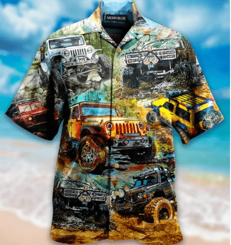 JP – I May Get Lost But I Never Get Stuck – Off Road Unisex Hawaiian Shirts