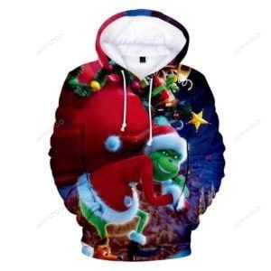 The Grinch Christmas Day 3D All Over Print Hoodie, Or Zip-up Hoodie