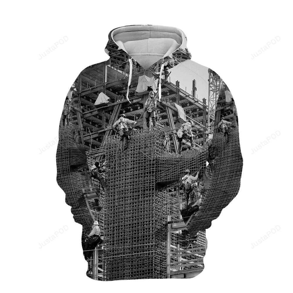Ironworkers 3d All Over Print Hoodie, Or Zip-Up Hoodie Ironworkers 3d All Over Print Hoodie, Or Zip-Up Hoodie