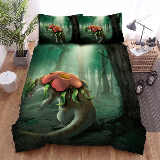 The Wildlife – The Plant Ferret In The Jungle Bed Sheets Spread Duvet Cover Bedding Sets