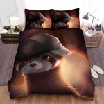 The Wildlife – The Ferret Wearing Beret Bed Sheets Spread Duvet Cover Bedding Sets