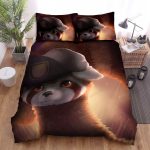 The Wildlife – The Ferret Wearing Beret Bed Sheets Spread Duvet Cover Bedding Sets