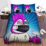 The Wild Animal – The Puffin In The Mask Bed Sheets Spread Duvet Cover Bedding Sets