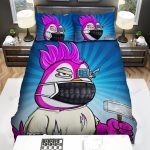 The Wild Animal – The Puffin In The Mask Bed Sheets Spread Duvet Cover Bedding Sets