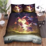 The Wild Animal – The Ray Fish Swimming Toward Art Bed Sheets Spread Duvet Cover Bedding Sets