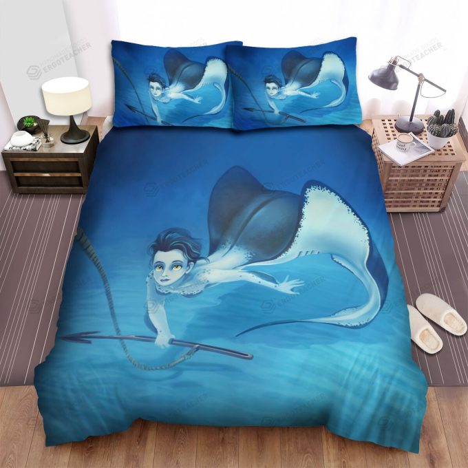 The Wild Animal – The Ray Fish Mermay Got A Lance Bed Sheets Spread Duvet Cover Bedding Sets
