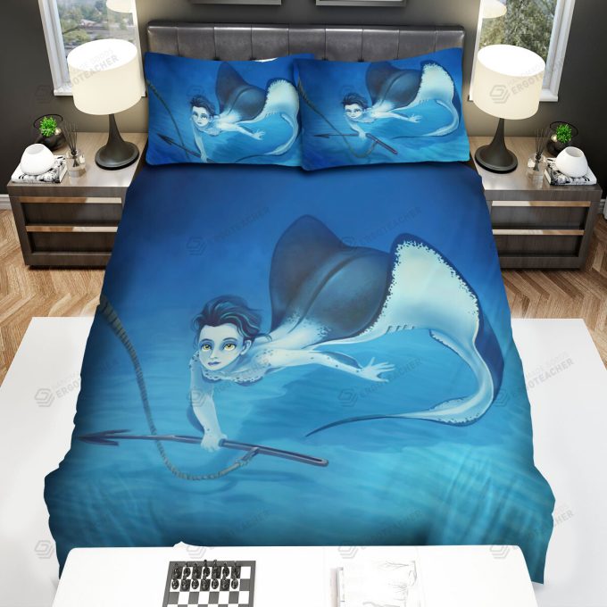The Wild Animal – The Ray Fish Mermay Got A Lance Bed Sheets Spread Duvet Cover Bedding Sets