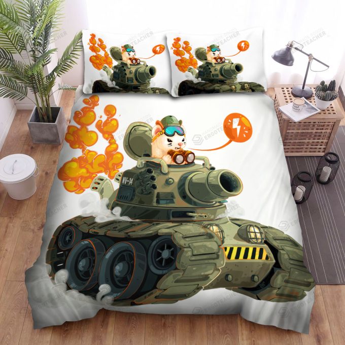The Wildlife – The Ferret On The Tank Bed Sheets Spread Duvet Cover Bedding Sets