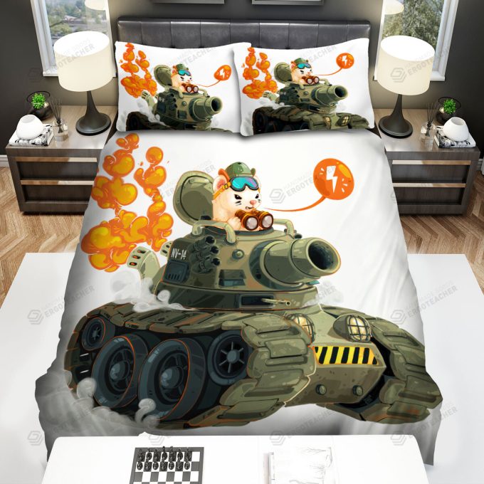 The Wildlife – The Ferret On The Tank Bed Sheets Spread Duvet Cover Bedding Sets