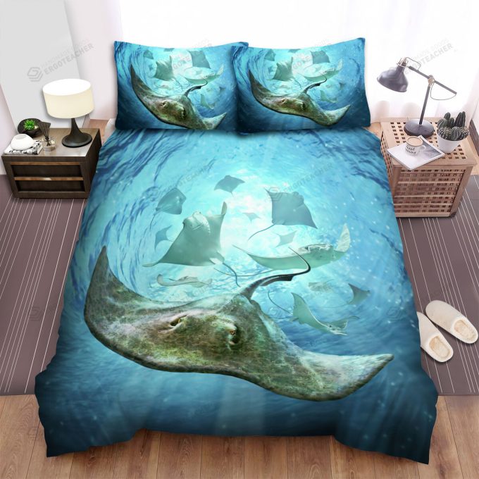 The Wild Animal – The Ray Fish Cyc;Lone Art Bed Sheets Spread Duvet Cover Bedding Sets