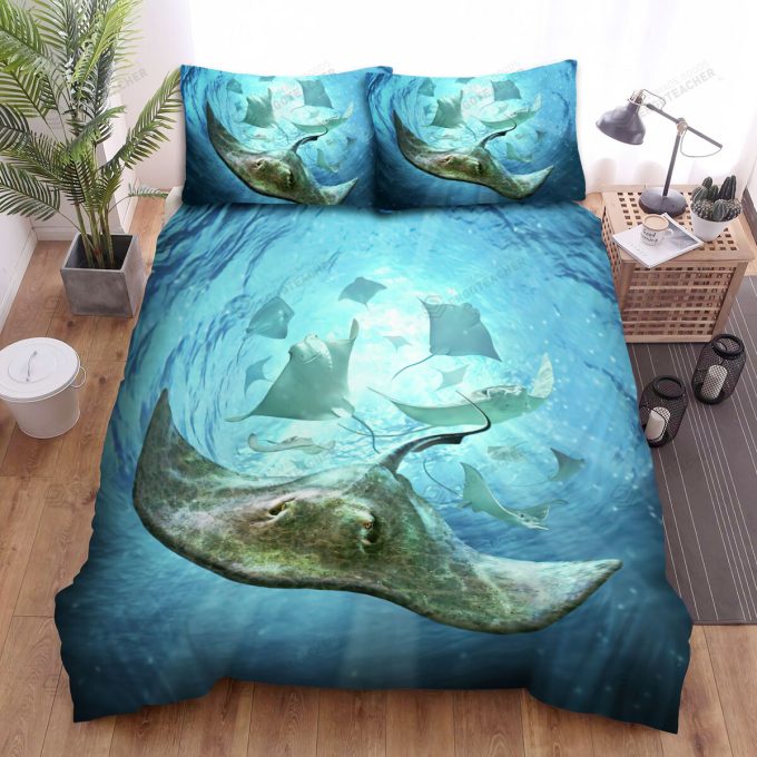 The Wild Animal – The Ray Fish Cyc;Lone Art Bed Sheets Spread Duvet Cover Bedding Sets