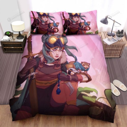 The Wildlife – The Ferret On My Arm Bed Sheets Spread Duvet Cover Bedding Sets