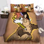 The Wildlife – The Ferret Holding A Pencil In His Mouth Bed Sheets Spread Duvet Cover Bedding Sets