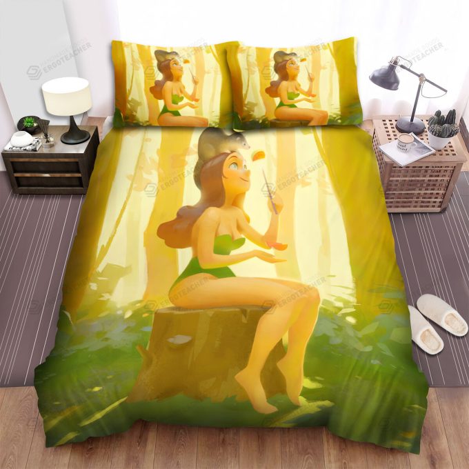 The Wildlife – Feeding The Ferret Bed Sheets Spread Duvet Cover Bedding Sets