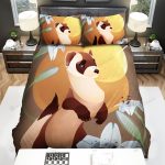 The Wildlife – The Ferret Among Flowers Bed Sheets Spread Duvet Cover Bedding Sets