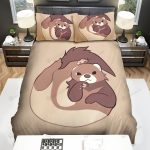 The Wildlife – The Ferret Curled Up His Body Bed Sheets Spread Duvet Cover Bedding Sets