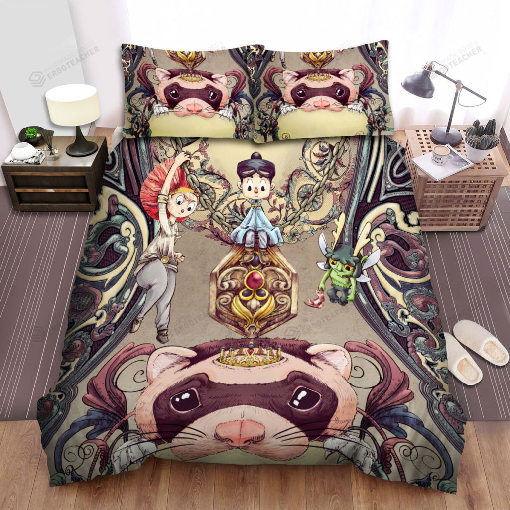 The Wildlife – Above The Ferret King Bed Sheets Spread Duvet Cover Bedding Sets The Wildlife – Above The Ferret King Bed Sheets Spread Duvet Cover Bedding Sets