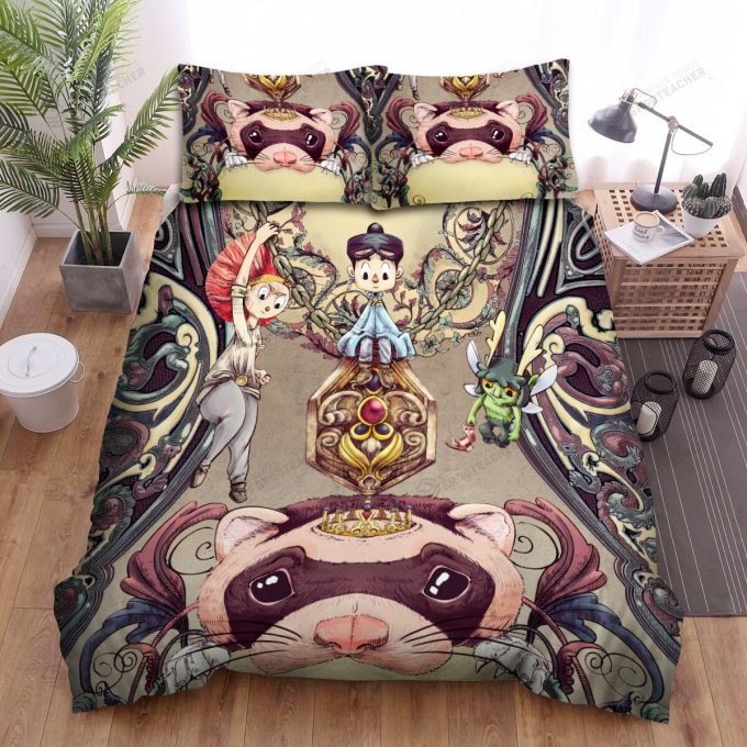 The Wildlife – Above The Ferret King Bed Sheets Spread Duvet Cover Bedding Sets