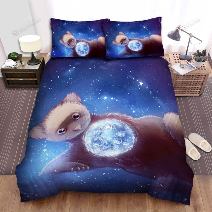 The Wildlife – The Ferret In The Universe Bed Sheets Spread Duvet Cover Bedding Sets