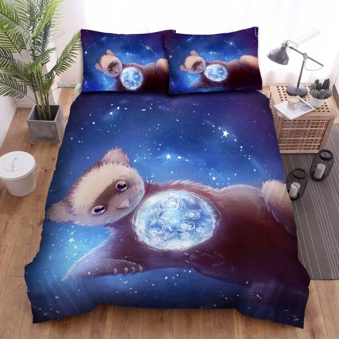 The Wildlife – The Ferret In The Universe Bed Sheets Spread Duvet Cover Bedding Sets