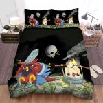 The Wildlife – The Red Cardinal And The Candle Friend Art Bed Sheets Spread Duvet Cover Bedding Sets