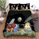 The Wildlife – The Red Cardinal And The Candle Friend Art Bed Sheets Spread Duvet Cover Bedding Sets