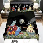 The Wildlife – The Red Cardinal And The Candle Friend Art Bed Sheets Spread Duvet Cover Bedding Sets