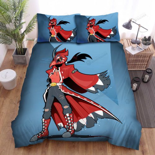 The Wildlife – The Red Cardinal Mask Art Bed Sheets Spread Duvet Cover Bedding Sets