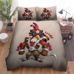 The Wildlife – The Red Cardinal Archer Art Bed Sheets Spread Duvet Cover Bedding Sets