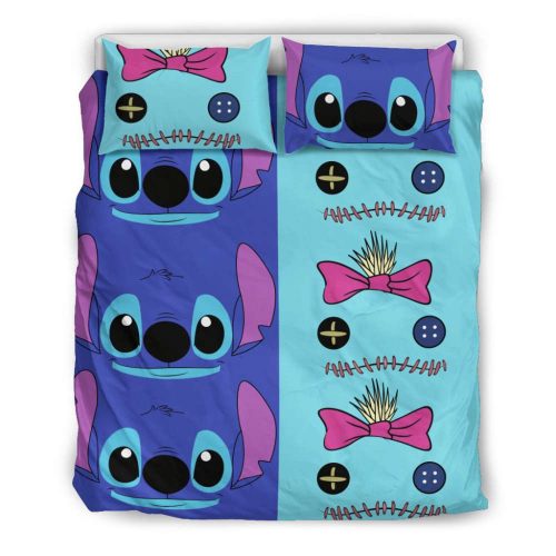 Disney Stitch & Scrump Bedding Set: Cute & Cozy Linens for Disney Fans