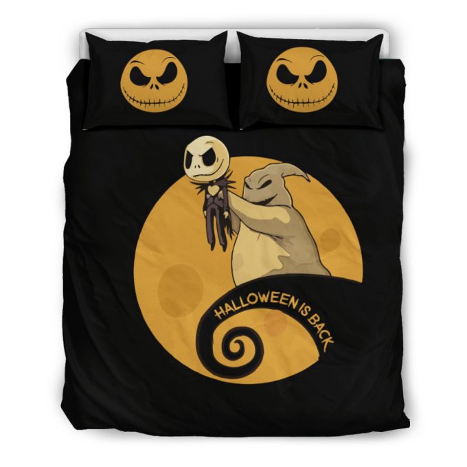 Spooky Jack Skellington Halloween Bedding Set – Hauntingly Stylish Sheets