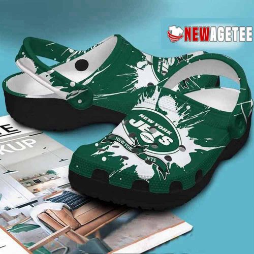 Nfl New York Jets Custom Name Crocs Clog