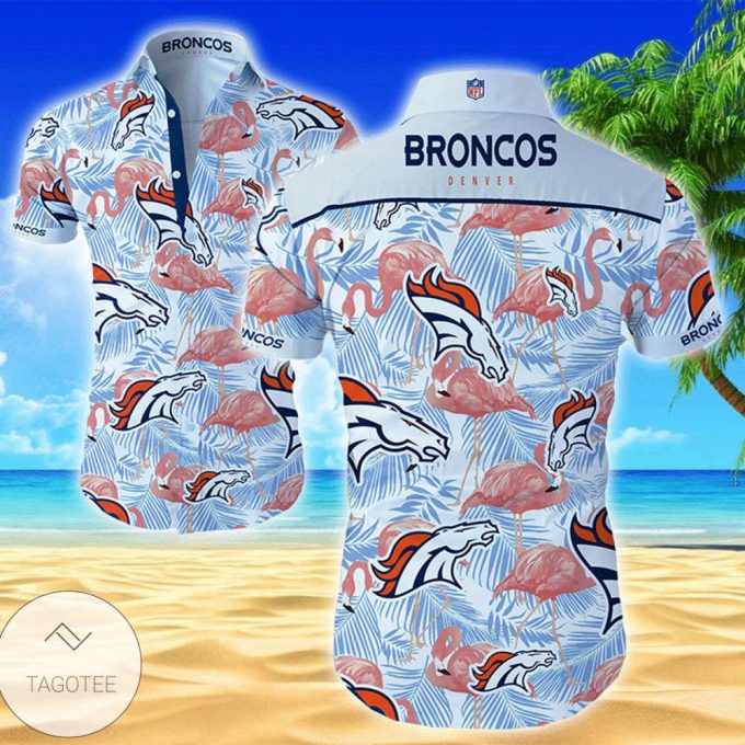 Dazzle in Denver Broncos Funny Hawaiian Shirts – Perfect Set for Men Women & Kids