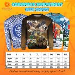 Lederhosen Costumes Oktoberfest Black White Checkered Crewneck Sweatshirt For Men & Women