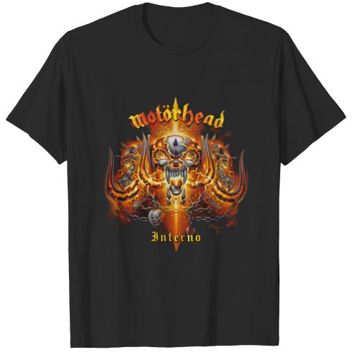 Motorhead Inferno Unisex Tee: Rock the Stage with this Iconic Band Merch