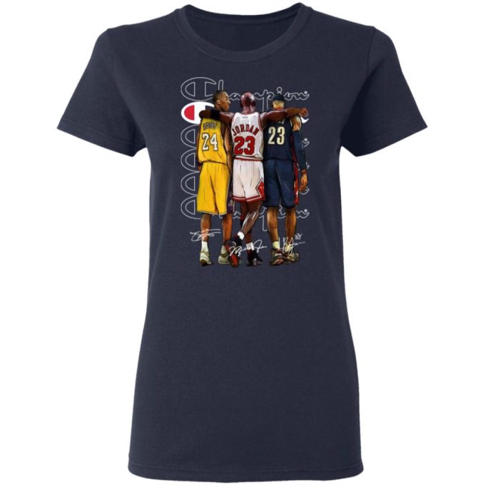 KOBE BRYANT SHIRT – NBA LEGENDS LEBRON JAMES – MICHAEL JORDAN – KOBE BRYANT SHIRT
