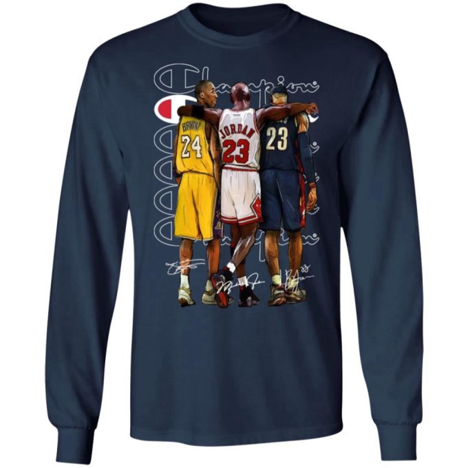 KOBE BRYANT SHIRT – NBA LEGENDS LEBRON JAMES – MICHAEL JORDAN – KOBE BRYANT SHIRT