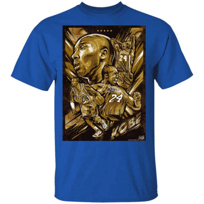 Reste Au Pouvoir Kobe Bryant Shirt Ajusté, Long Sleeve