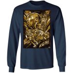 Reste Au Pouvoir Kobe Bryant Shirt Ajusté, Long Sleeve