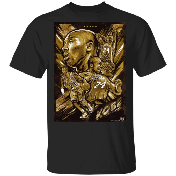 Reste Au Pouvoir Kobe Bryant Shirt Ajusté, Long Sleeve