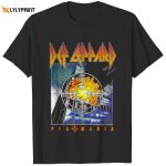 Rock Your Style with Def Leppard Pyromania T-Shirt – Authentic Band Merchandise