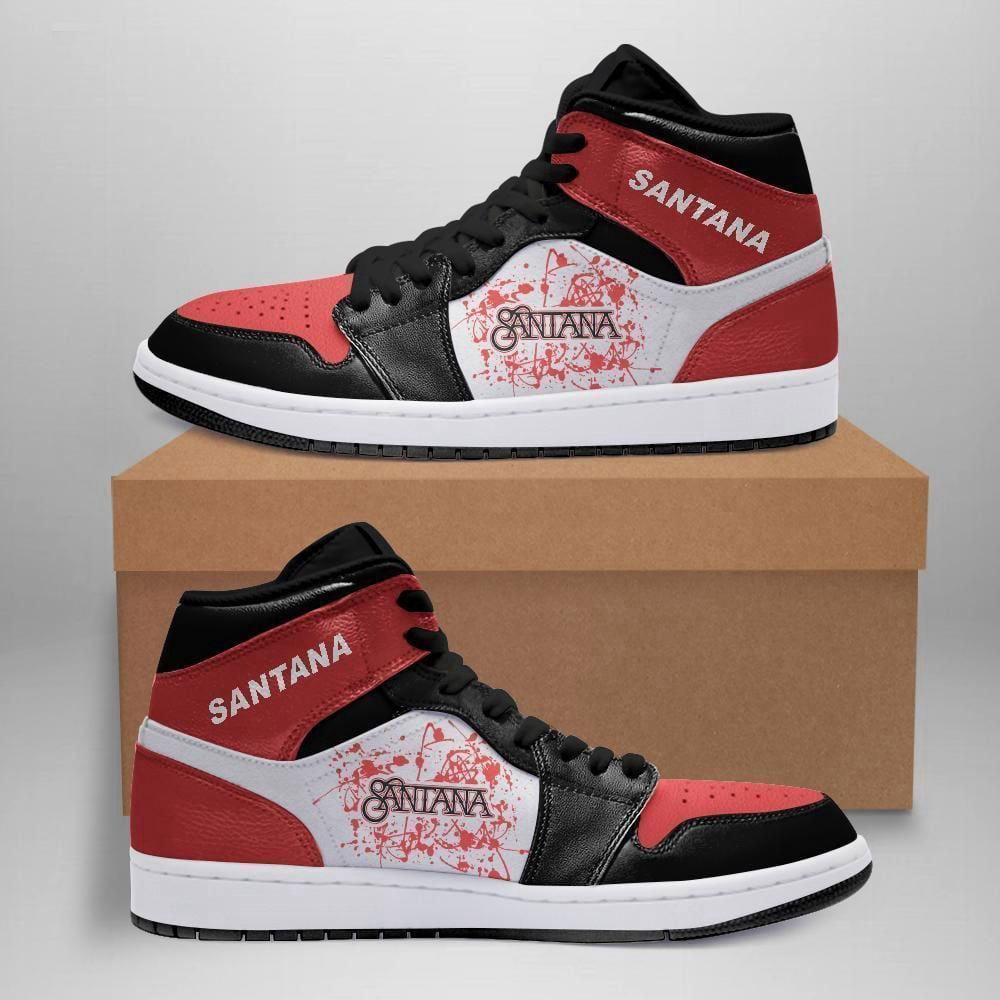 Santana Rock Band Air Jordan Sneakers Team Custom Design Shoes Sport Eachstep Gift For Men And Women Santana Rock Band Air Jordan Sneakers Team Custom Design Shoes Sport Eachstep Gift For Men And Women