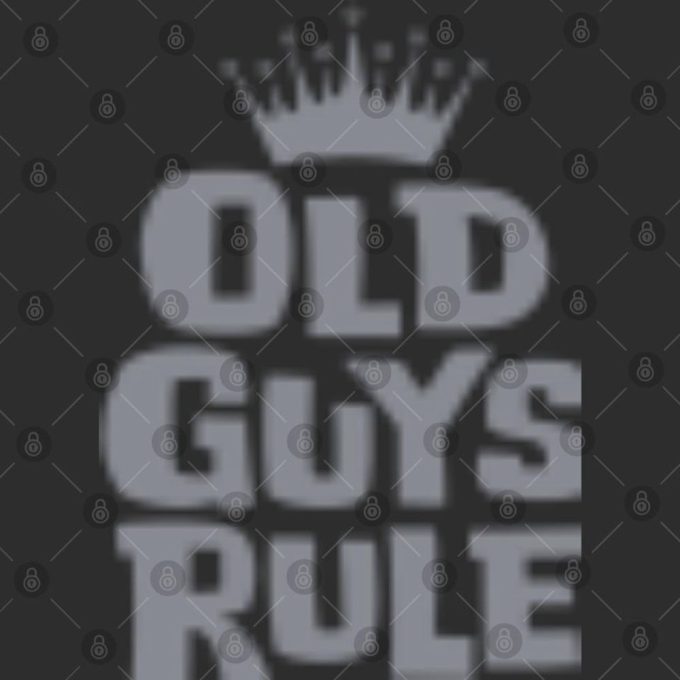 Embrace Aging with Old Guys Rule T-Shirt – Age Better Look Cool